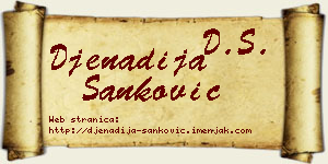 Đenadija Sanković vizit kartica